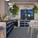 Kitchen white carrara marble improving lighting tips contrast featuring deep blue high academy